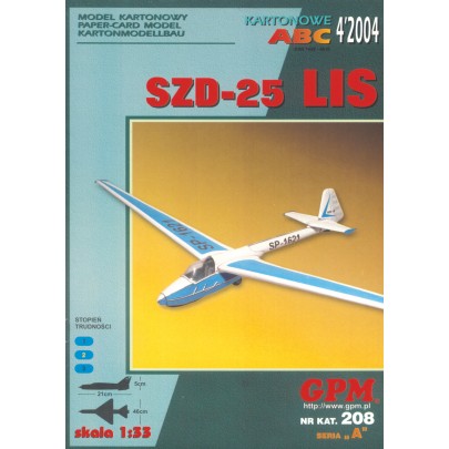 Segelflugzeug SZD-25 LIS