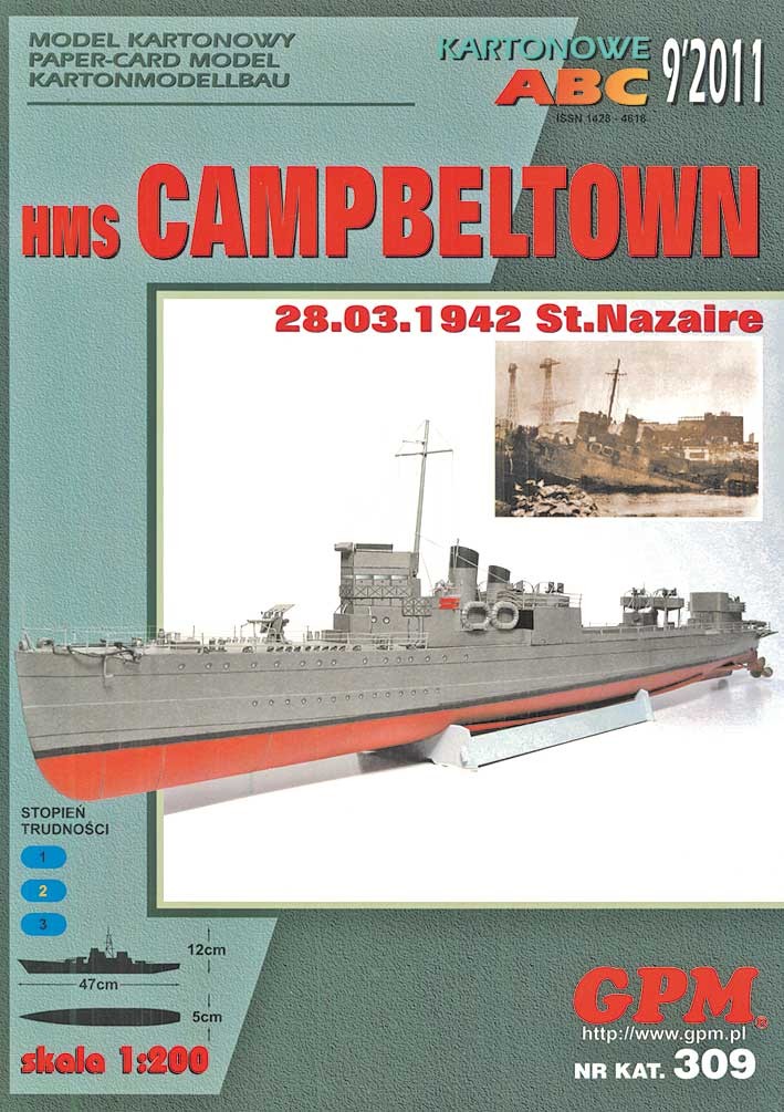 Destroyer HMS Campbeltown