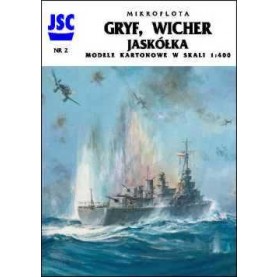 Polnische Marine: Gryf, Wicher, Jaskólka