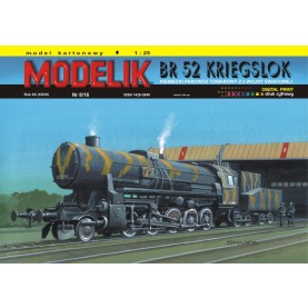 German Steam Locomotive BR 52